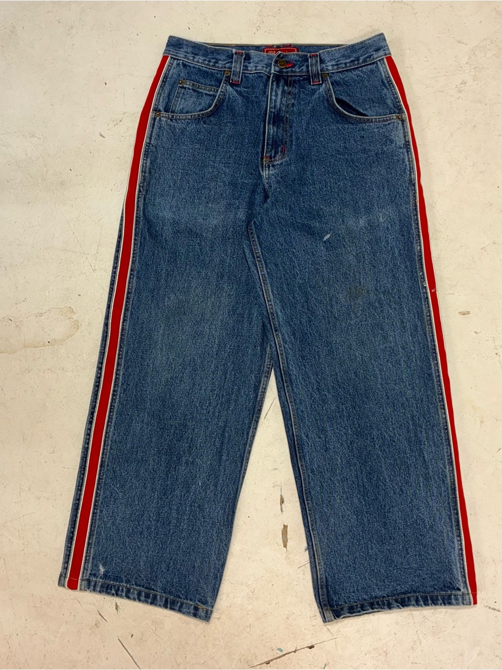 Vintage Y2K Pachinno Jeans Baggy Wide Leg JNCO Style 32x29